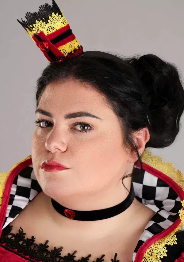Sale Ravishing Queen Of Hearts Plus Size Costume Women'S Costumes