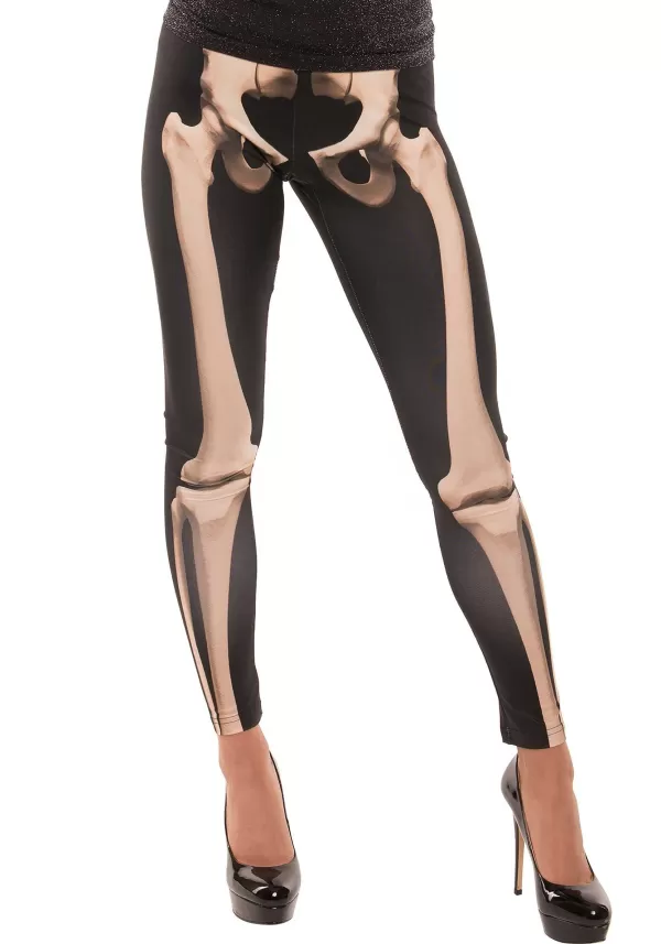 Store Realistic Skeleton Leggings For Adults Leggings