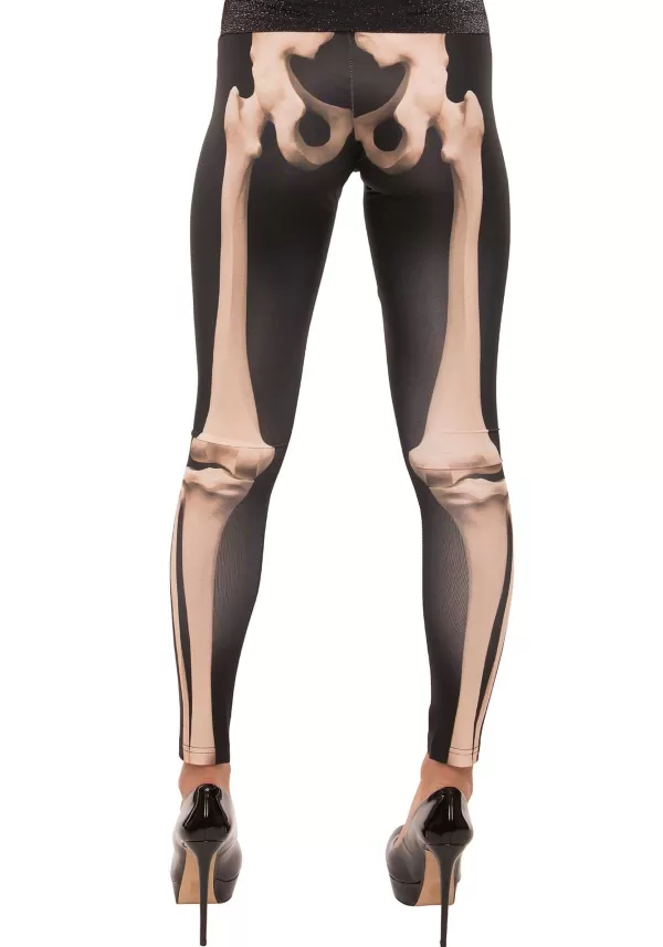 Store Realistic Skeleton Leggings For Adults Leggings