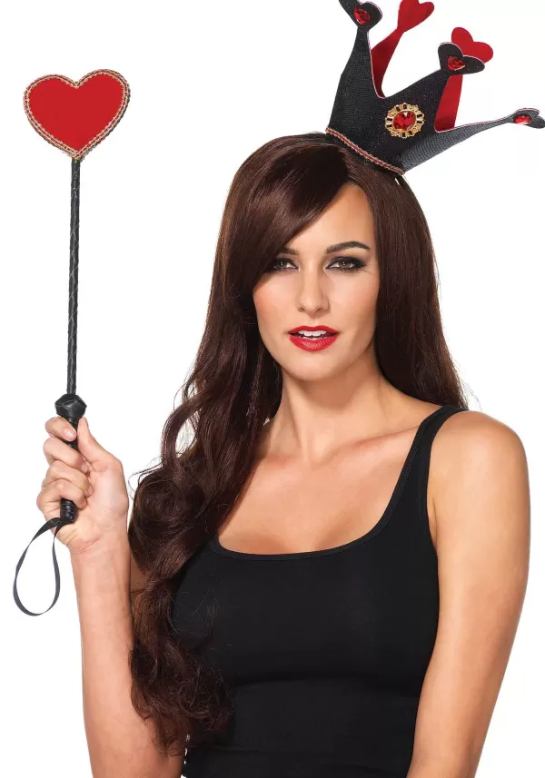 Online Royal Crown And Heart Scepter Accessory Kit Costume Jewelry