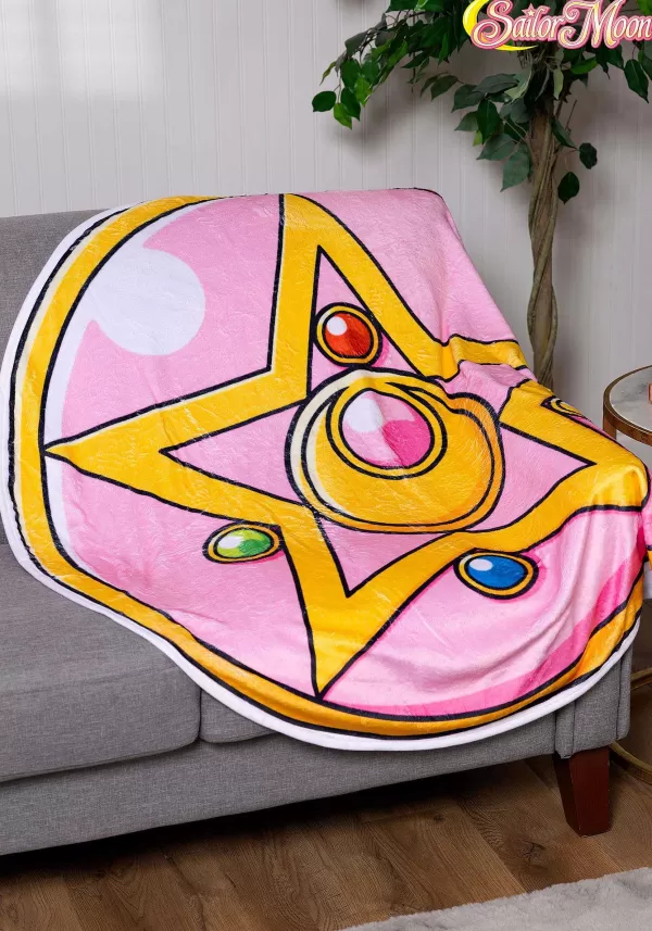Shop Sailor Moon Crystal Star Compact Cozy Blanket Indoor Decorations
