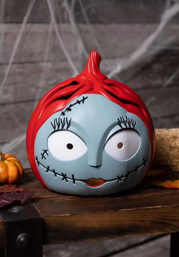 Discount Sally From Nightmare Before Christmas Light Up Pumpkin Decoration Kid Friendly D Cor