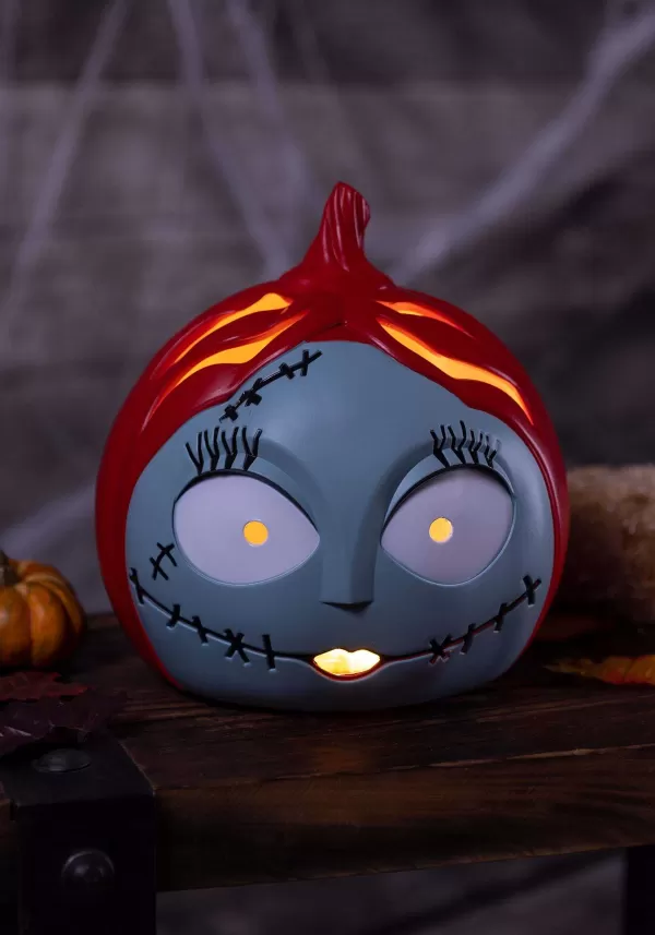 Discount Sally From Nightmare Before Christmas Light Up Pumpkin Decoration Kid Friendly D Cor