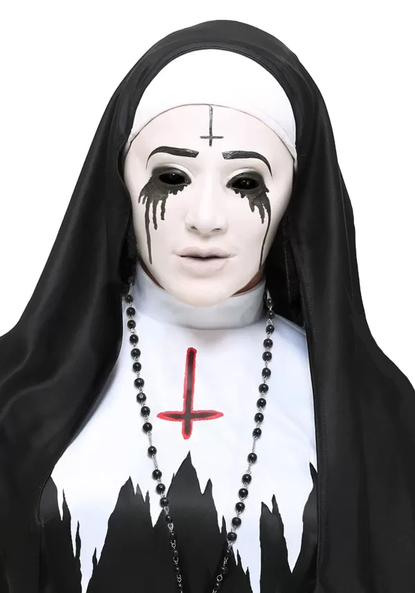 Flash Sale Scary Nun Mask Masks