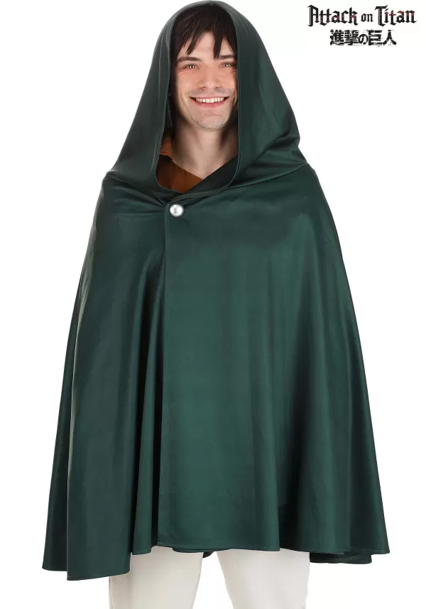 Cheap Scout Attack On Titan Costume Cloak For Adults Capes