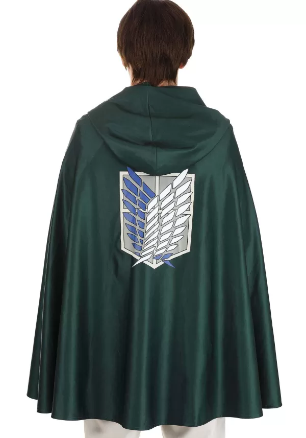 Cheap Scout Attack On Titan Costume Cloak For Adults Capes
