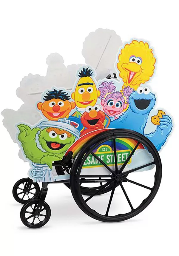 Flash Sale Sesame Street Adaptive Wheelchair Cover Adaptive Costumes