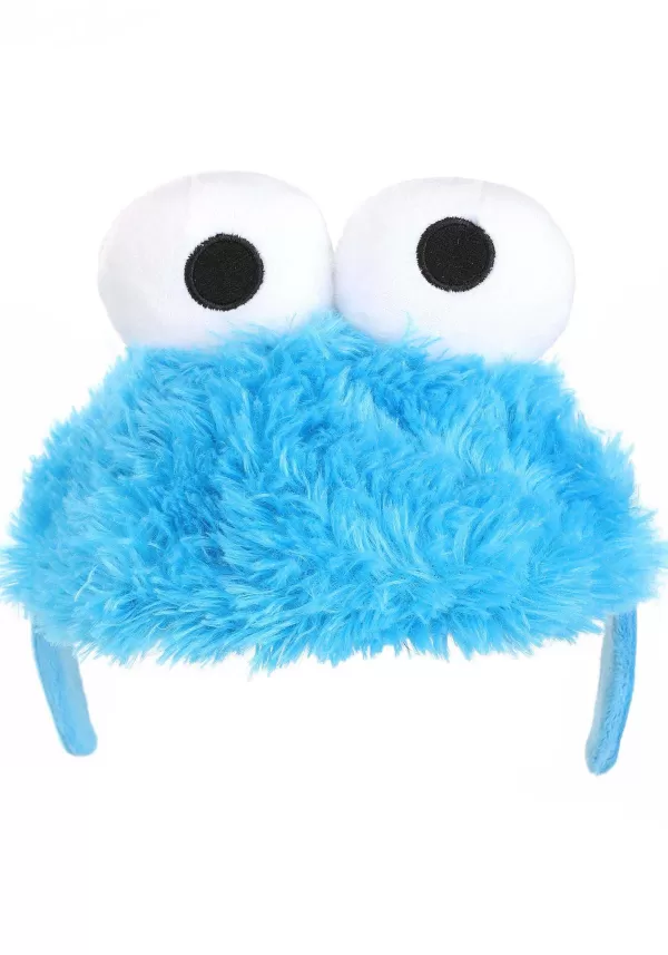 New Sesame Street Cookie Monster Face Costume Headband Headbands