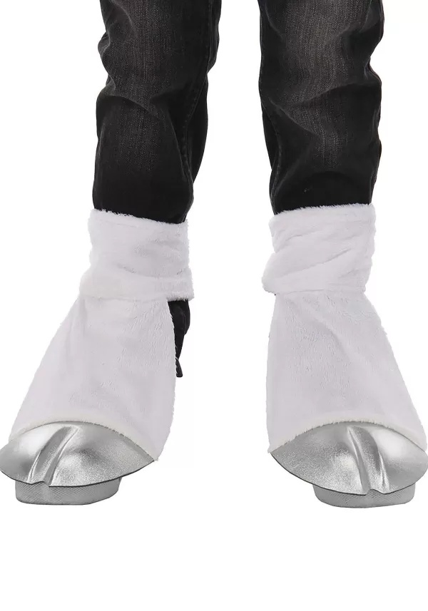 Cheap Silver Unicorn Costume Back Hooves Accessory Kits