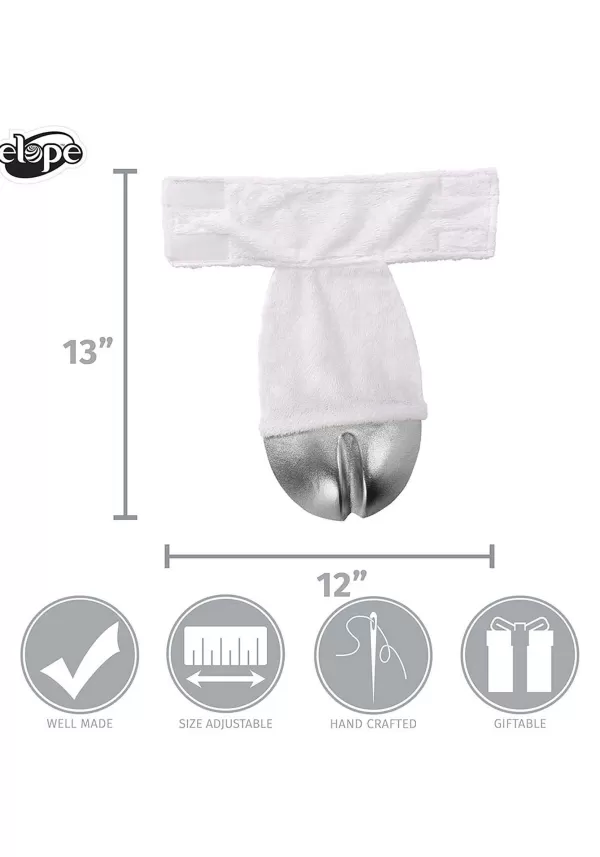 Cheap Silver Unicorn Costume Back Hooves Accessory Kits