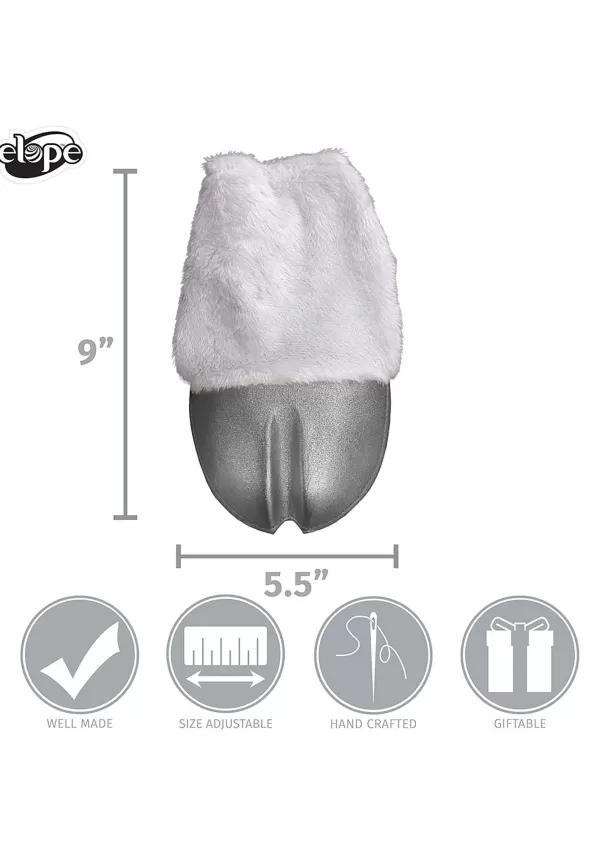 Outlet Silver Unicorn Costume Front Hooves Gloves