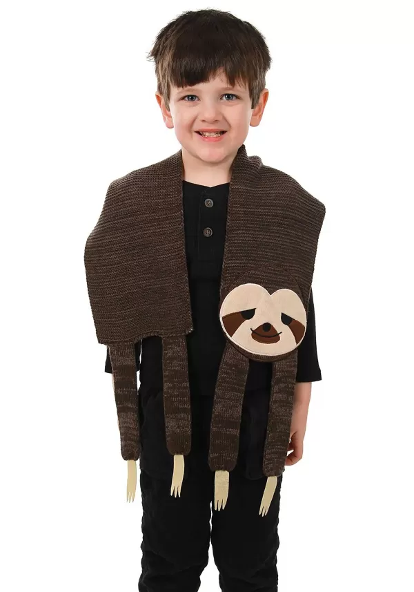 Shop Sleepy Sloth Knit Scarf Scarves