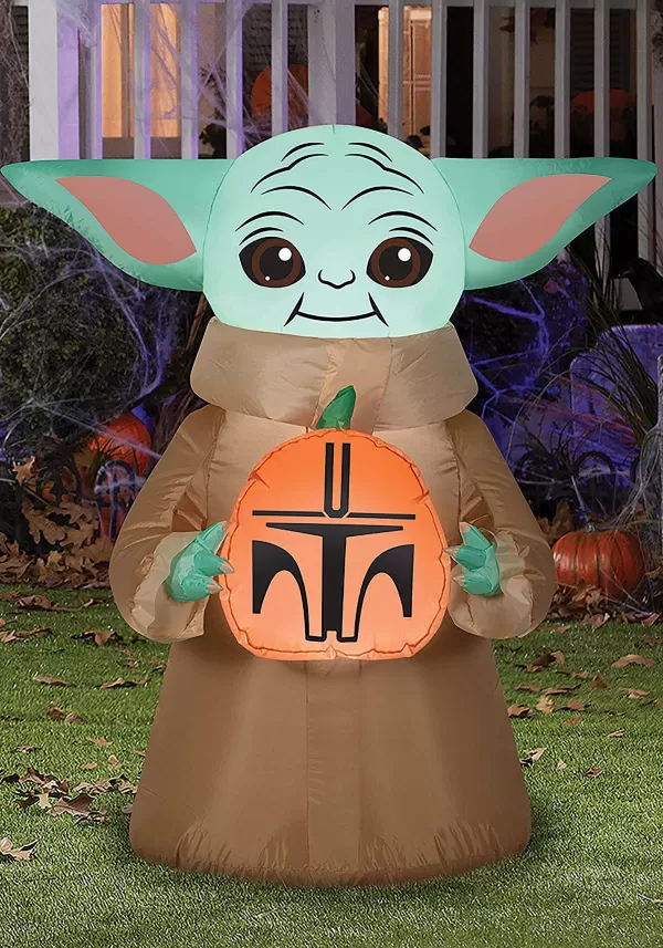 Shop Small 42-Inch Airblown The Child Mandalorian Prop Inflatable Decorations