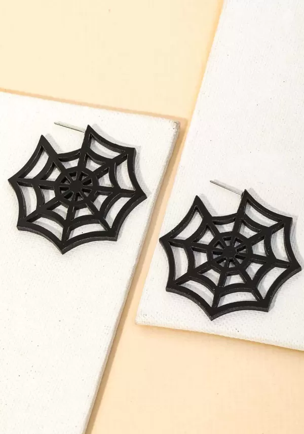 Outlet Spiderweb: Hoop Earrings Costume Jewelry