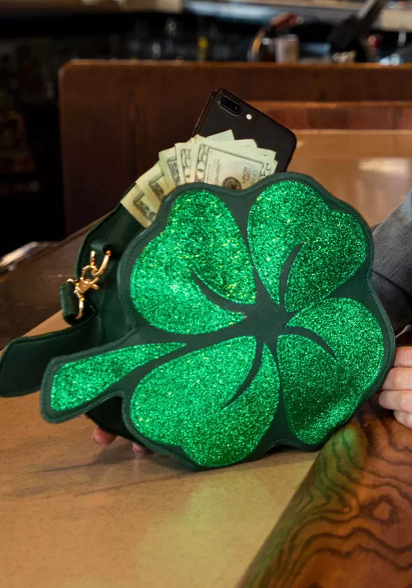 Store St. Patrick'S Day 4 Leaf Clover Costume Purse Purses