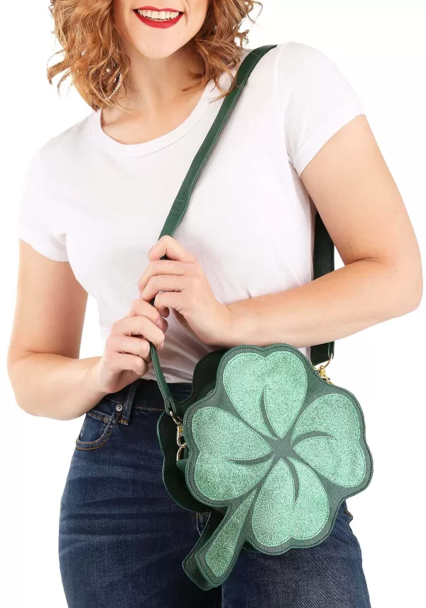 Store St. Patrick'S Day 4 Leaf Clover Costume Purse Purses