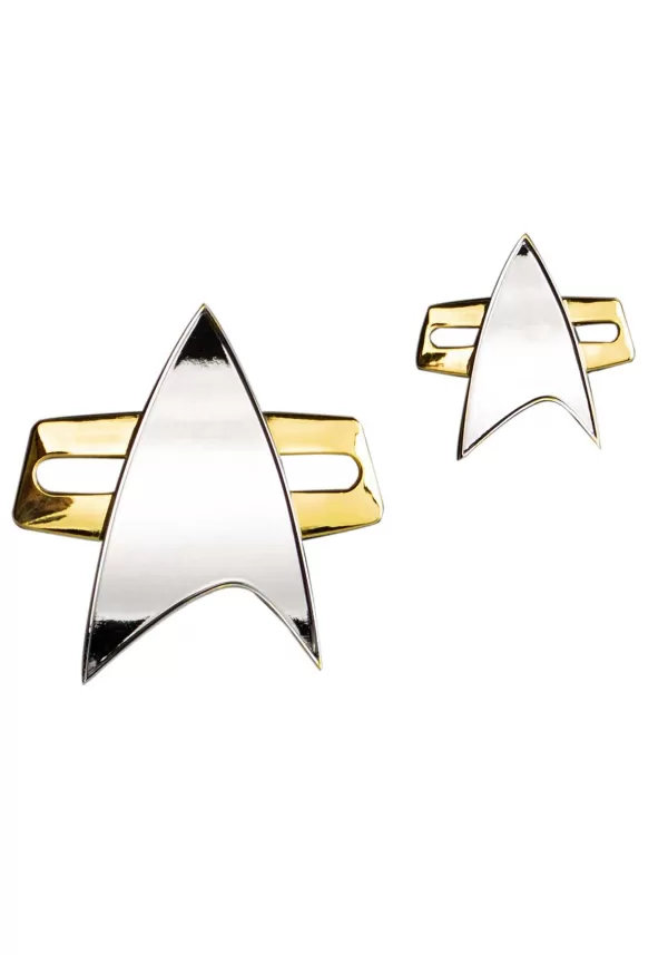 Outlet Star Trek Voyager Magnetic Communicator Badge Costume Jewelry