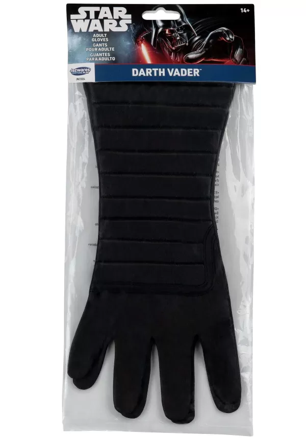 Clearance Star Wars Deluxe Darth Vader Gloves For Adults Gloves