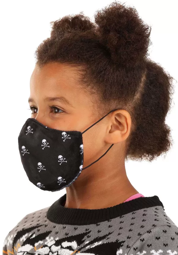 Hot Sublimated Pirate Face Mask For Kids Face Masks