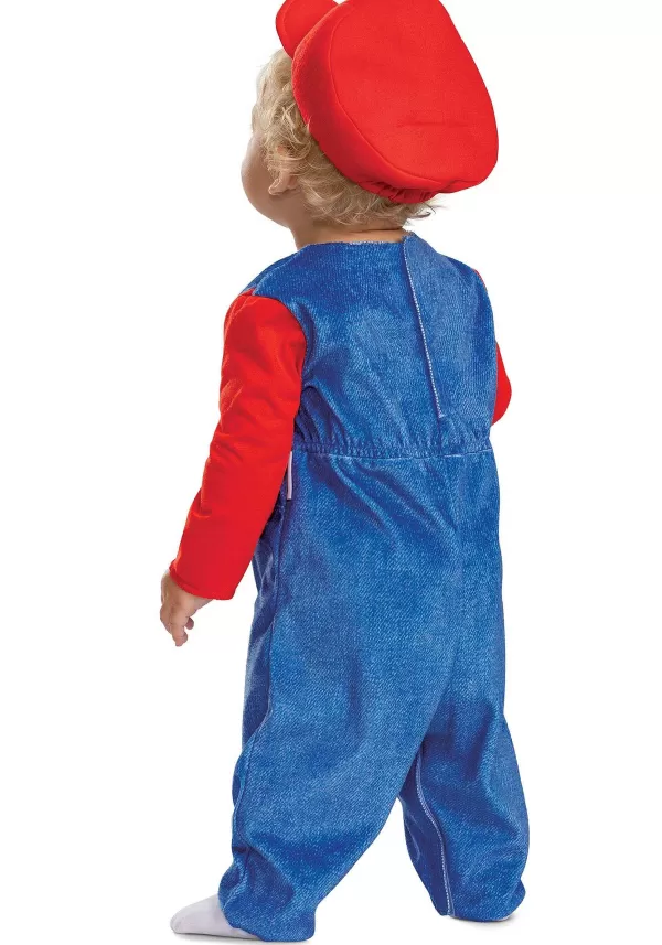 Clearance Super Mario Bros Posh Mario Costume For Infants Baby Costumes