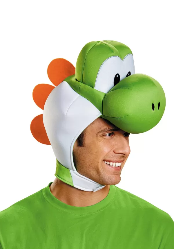 Online Super Mario Bros. Yoshi Headpiece For Adults Masks