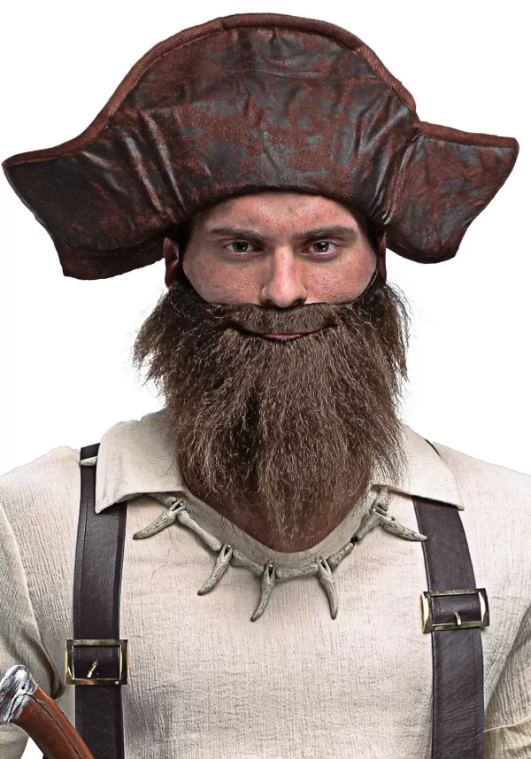 Hot Swashbuckling Pirate Adult Beard Mustaches / Beards