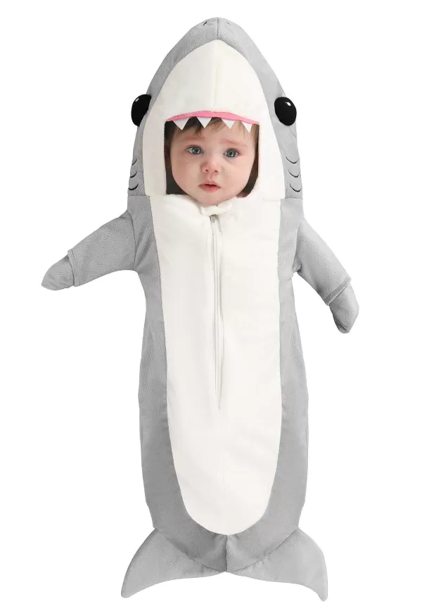 Clearance Swimming Shark Bunting Infant Costume Baby Costumes