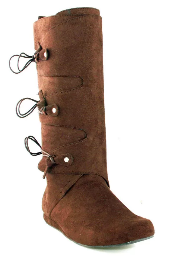 Cheap Tall Brown Renaissance Boots For Men Boots/Shoes