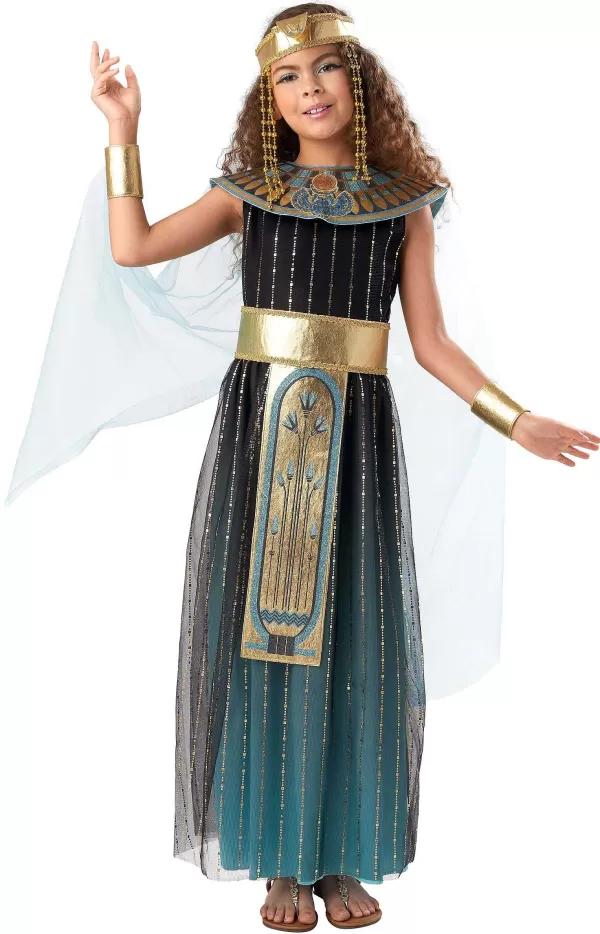 Outlet Teal Ombre Cleopatra Costume For Kids Girl Costumes