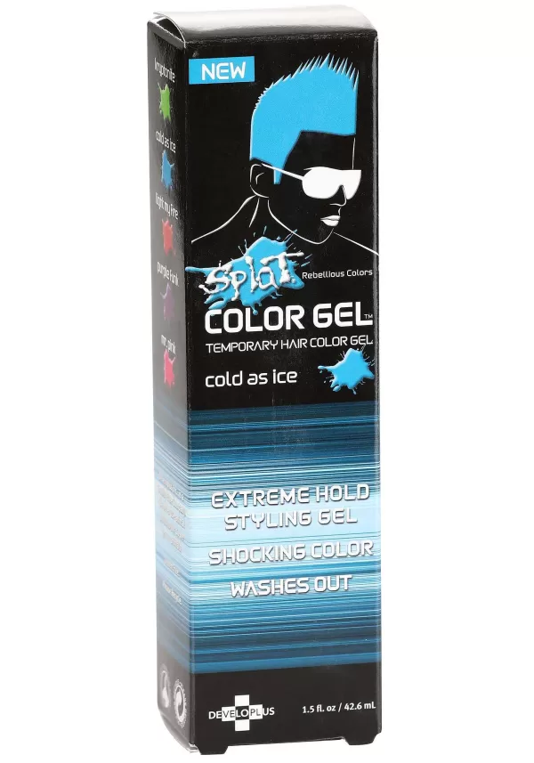 Best Temporary Color Styling Blue Gel Makeup
