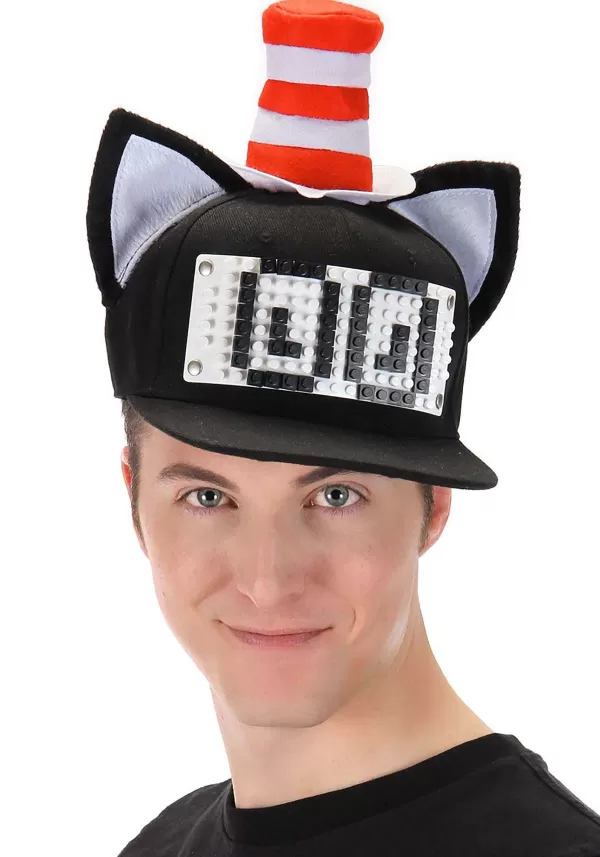 Cheap The Cat In The Hat Bricky Blocks Build-On Snapback Hat Kit Hats