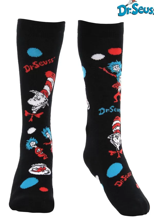 Online The Cat In The Hat Pattern Kid'S Socks Socks / Slippers