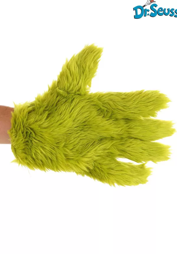 Sale The Grinch Deluxe Hands For Adults Gloves