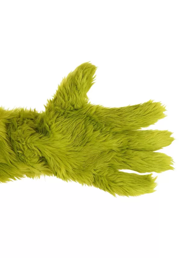 Sale The Grinch Deluxe Hands For Adults Gloves