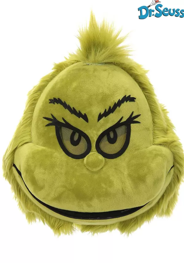 New The Grinch Furry Mouth Mover Mask Masks