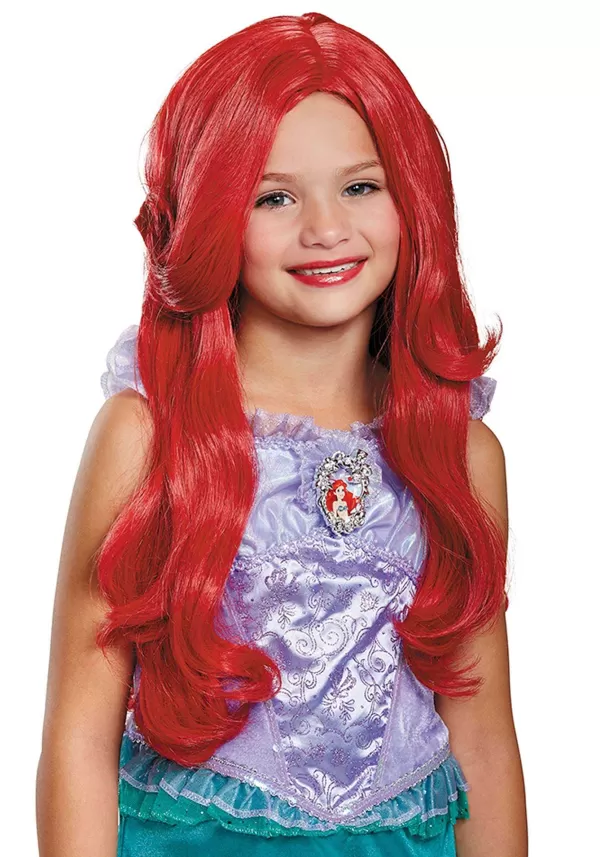 Fashion The Little Mermaid Deluxe Ariel Wig Wigs