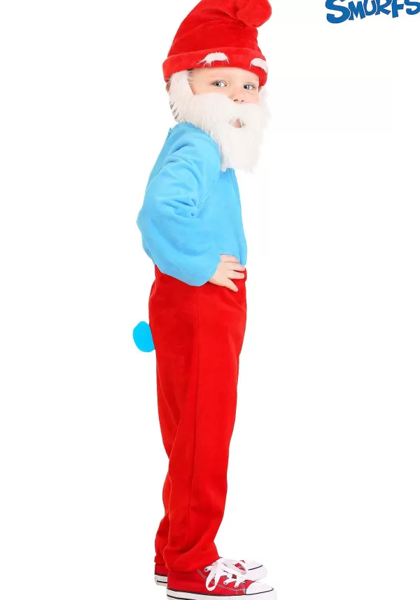 Sale The Smurfs Toddler Papa Smurf Costume Toddler Costumes