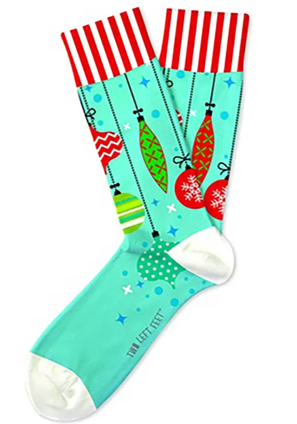 Fashion The Trim-A-Tree Christmas Ornament Adult Socks Socks / Slippers