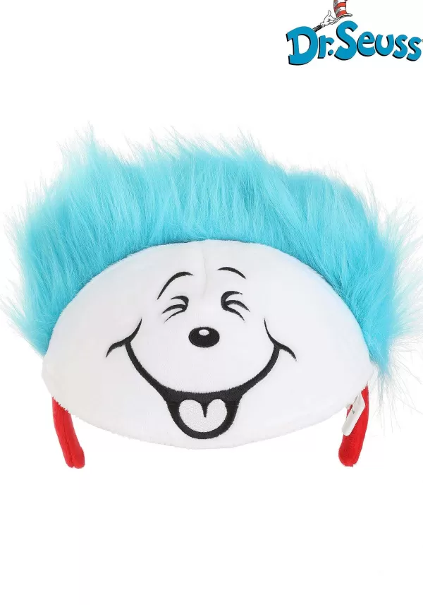 Discount Thing 1 & 2 Costume Face Headband Accessory Headbands