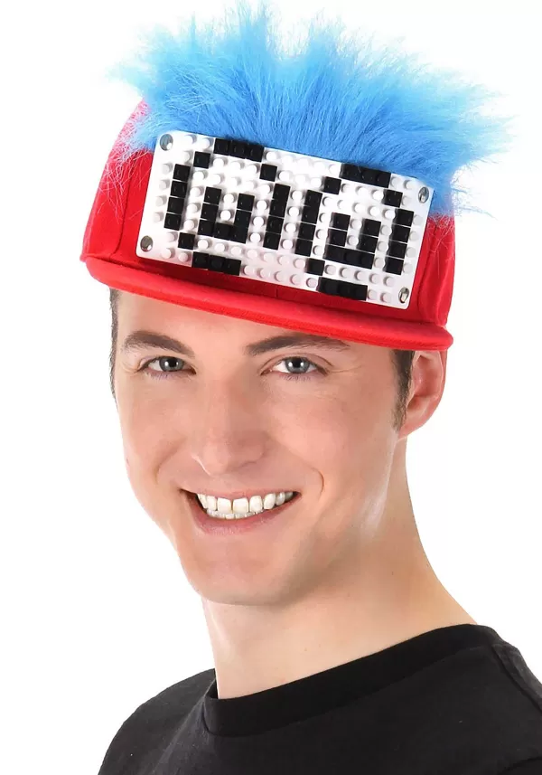 Cheap Thing 1 & Thing 2 Bricky Blocks Build-On Snapback Hat Kit Hats