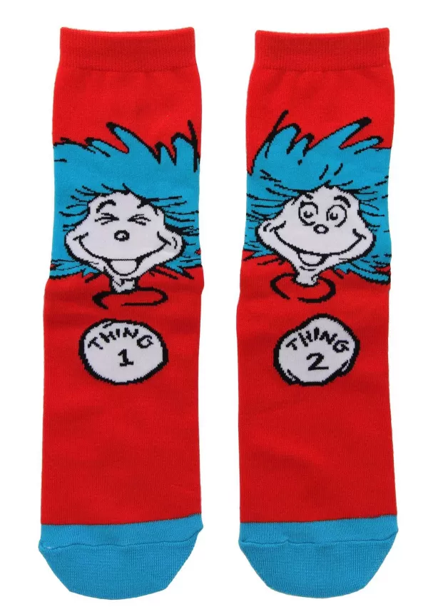 New Thing 1 & Thing 2 Crew Socks Socks / Slippers