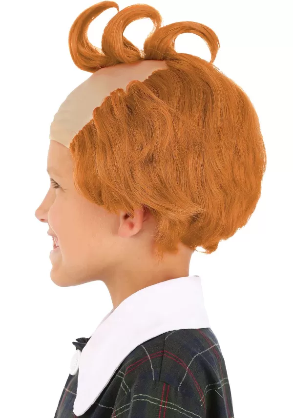 Cheap Three Curl Munchkin Wig Wigs