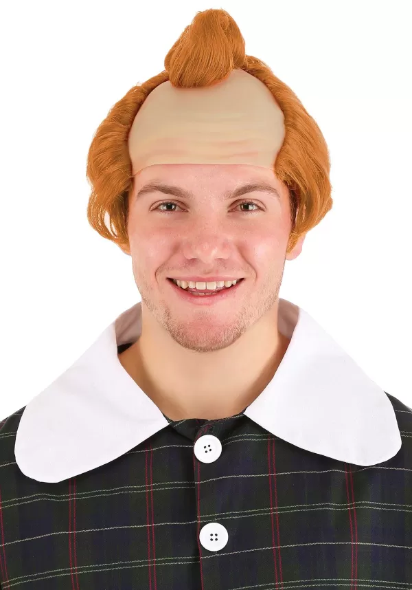 Cheap Three Curl Munchkin Wig Wigs