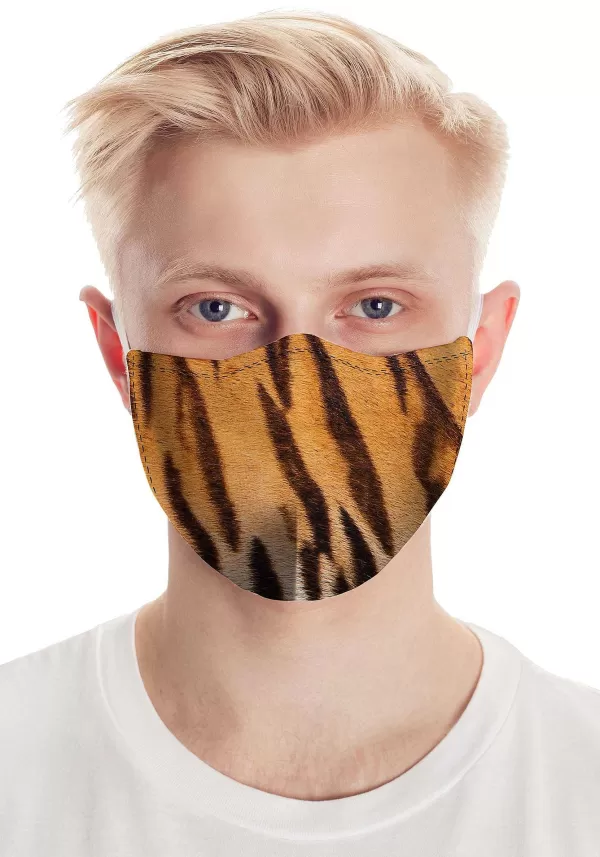 Flash Sale Tiger Stripes Face Mask Face Masks
