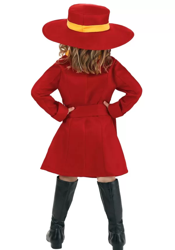 Best Sale Toddler Carmen Sandiego Costume For Girls Toddler Costumes