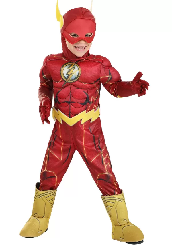 Cheap Toddler Flash Deluxe Costume Boy Costumes