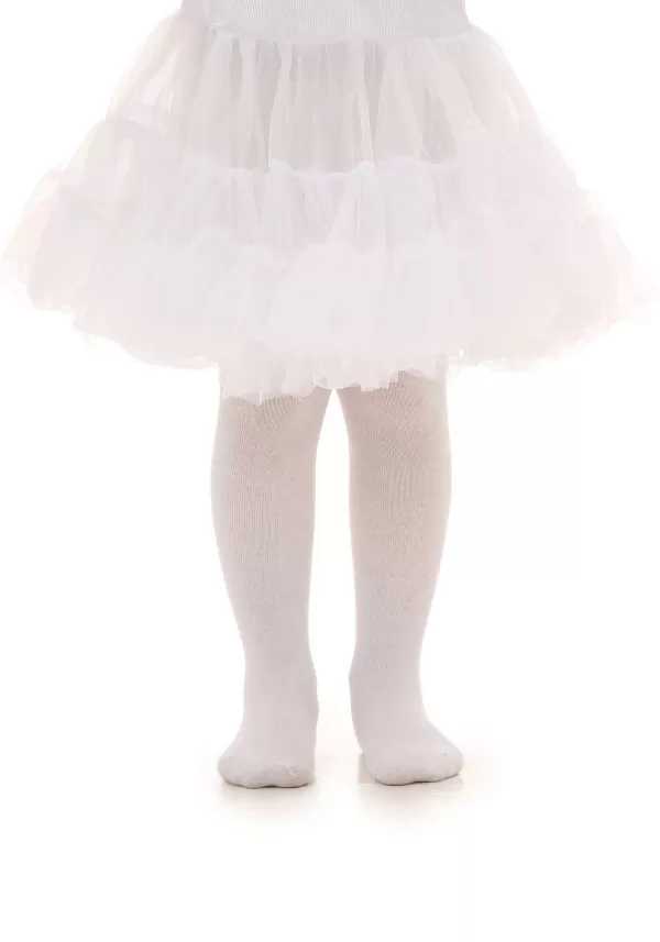 Shop Toddler White Knee Length Crinoline Petticoats
