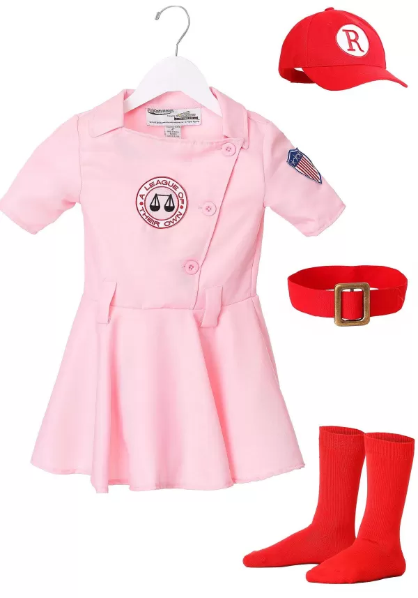 Best Sale Toddler'S A League Of Their Own Dottie Costume Girl Costumes