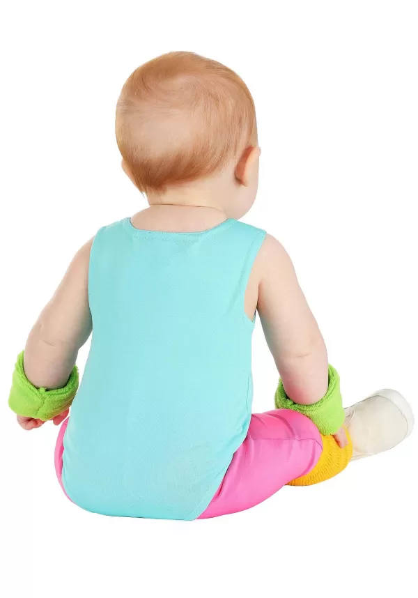 Fashion Totally 80S Workout Costume For Infants Baby Costumes