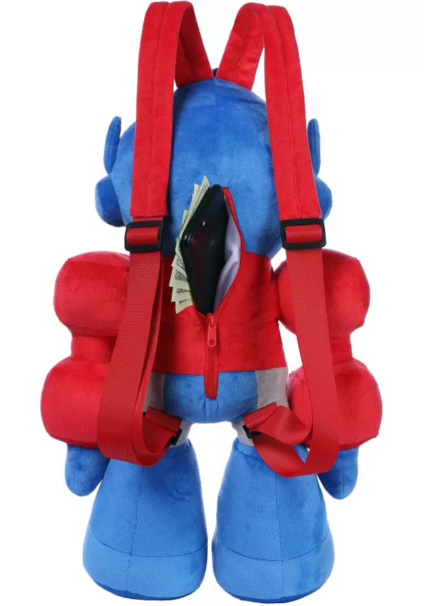 Shop Transformers Optimus Prime Plush Backpack Backpacks